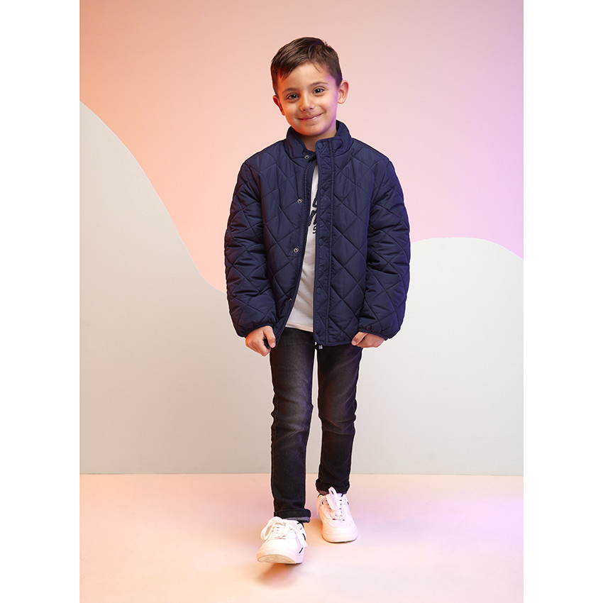 Vaqueros slim efecto lavado para niño 