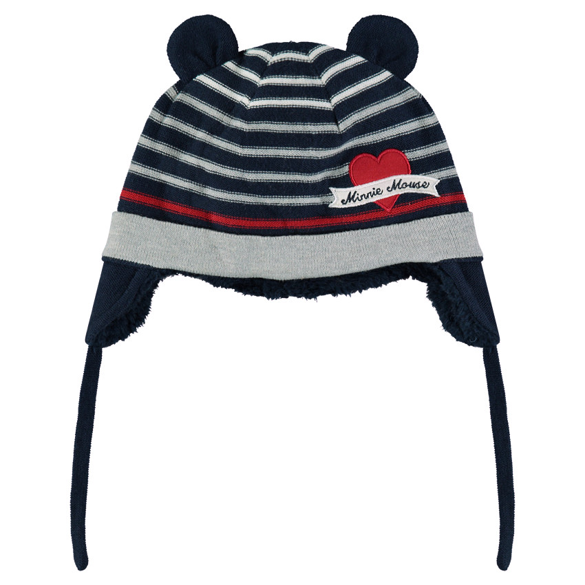 Gorro de punto con forro de borreguillo con orejas - Disney Minnie 