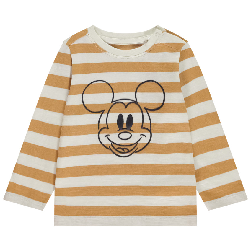 Camiseta manga larga Mickey Disney para bebé niño 