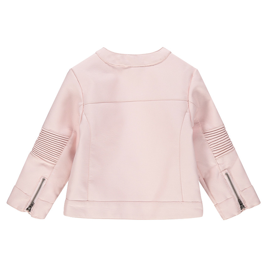 Chaqueta con efecto de cuero y bolsillos con cremallera  Additional Chaqueta con efecto de cuero y bolsillos con cremallera