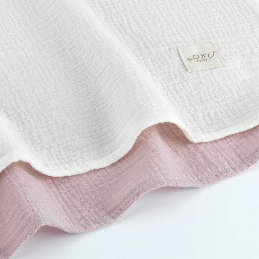 Pack 2 muselinas 70x70cm - Rosa 