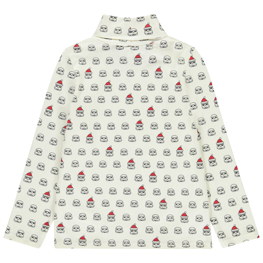 Pelele de cuello vuelto estampado Star Wars Navidad para niño 