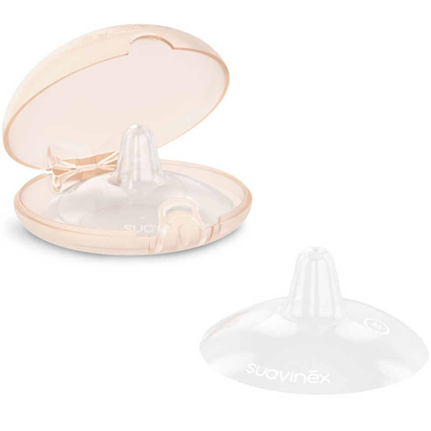 Protège mamelons en silicone 2 Pcs Taille M 