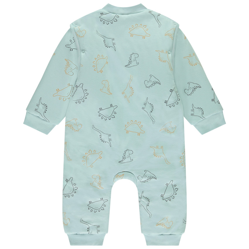 Pelele estampado con mangas desmontables para bebé niño 