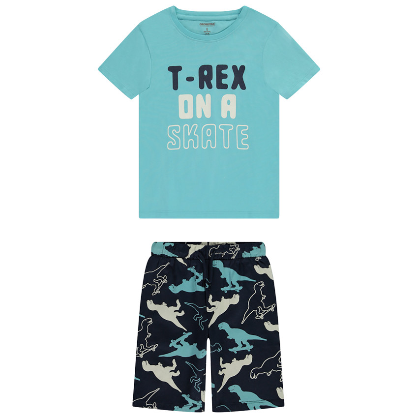 Set pijama corto motivo T-Rex para niño  Additional Set pijama corto motivo T-Rex para niño
