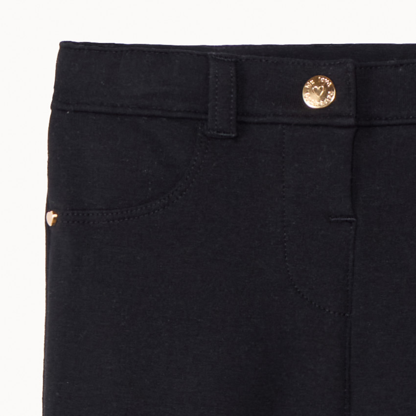 Jegging de felpa liso para bebé niña 