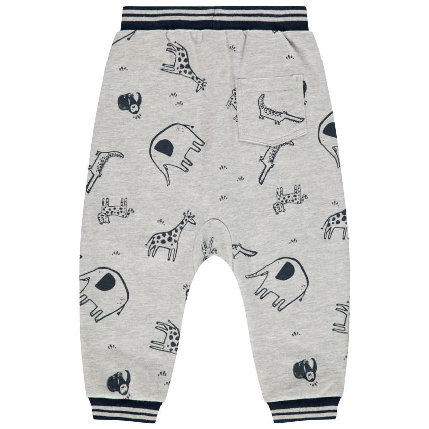 Pantalón jogging con estampado de animales para bebé niño  Additional Pantalón jogging con estampado de animales para bebé niño
