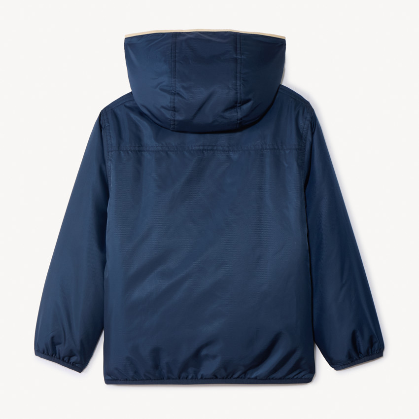 Cortavientos con 50% de poliéster reciclado para niño 
