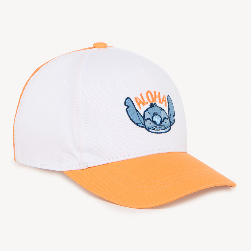 Gorra bicolor de Stitch de Disney para niño 