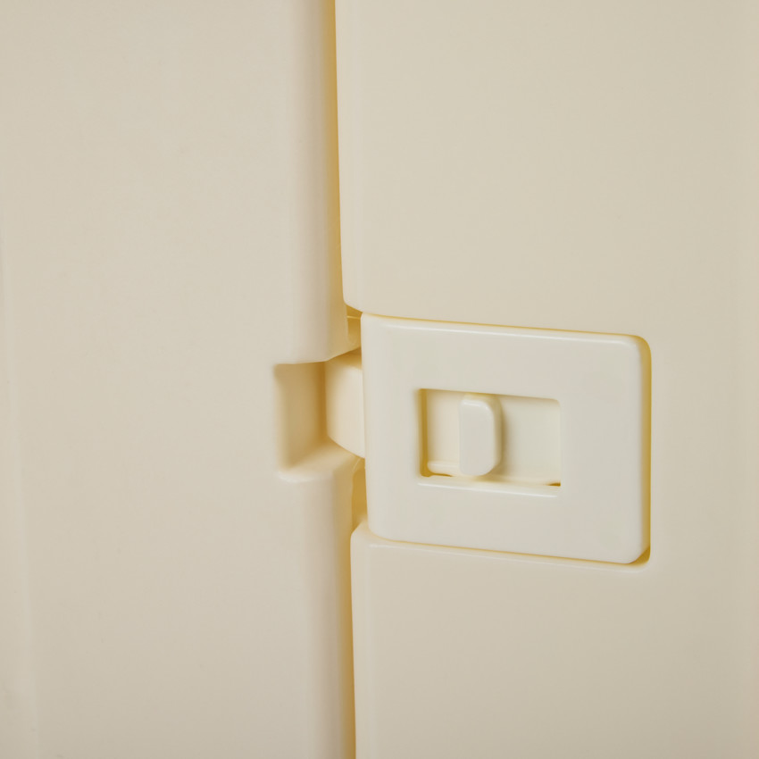 Parque modulable Joy en plástico blanco 