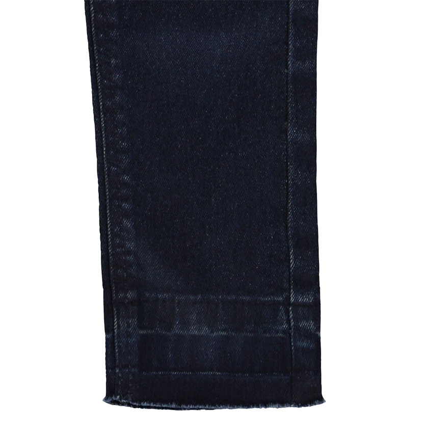 Jeans slim con bordado de flores para niña 