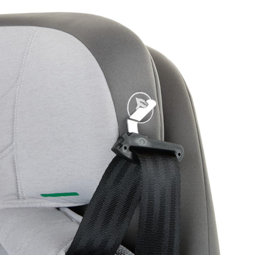 Silla de auto Isofix y i-Size 76-150 cm P-Way gris 