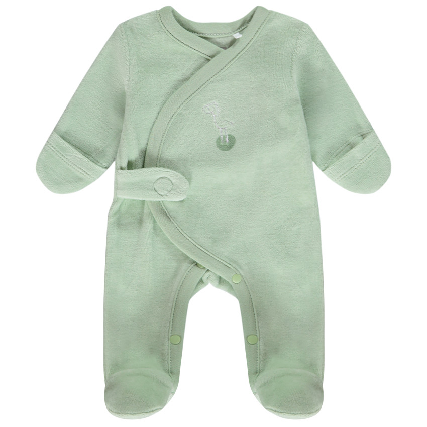 Dors bien en velours effet coeur pour bebe premature Orchestra