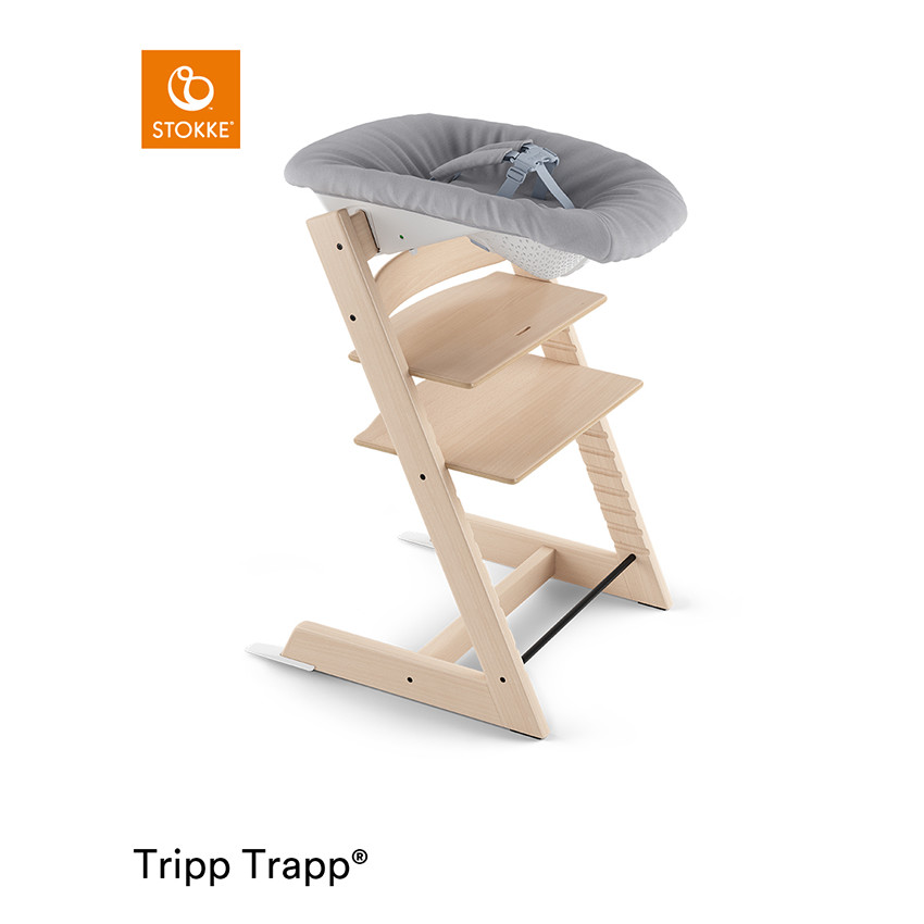 Hamaca Newborn Set para trona Tripp Trapp® gris 