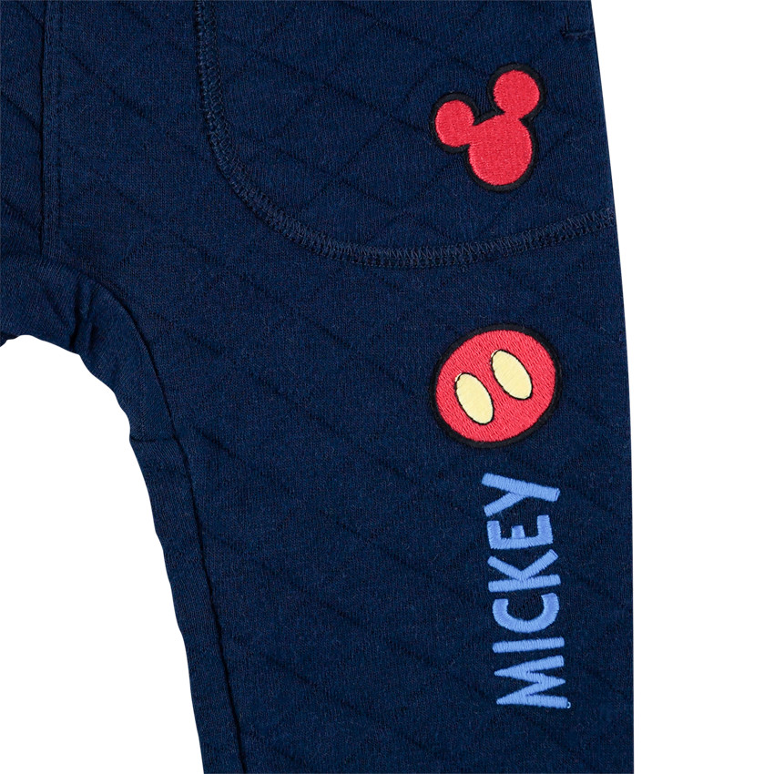 Pantalón de chándal de felpa con cruces y parches Mickey Disney  Additional Pantalón de chándal de felpa con cruces y parches Mickey Disney