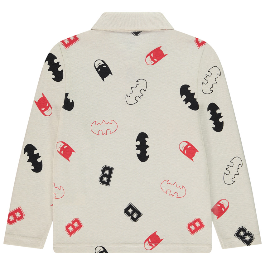 Polo de manga larga estampado de Batman Warner para niño  Additional Polo de manga larga estampado de Batman Warner para niño