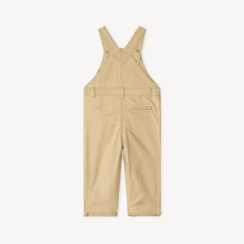 Pantalón largo de sarga lisa para bebé niño 