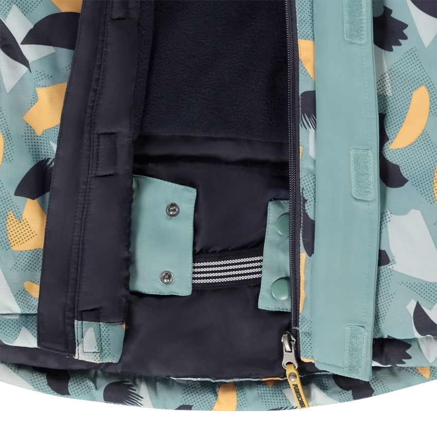 Blusón de esquí con capucha desmontable impresa gráfica para niño  Additional Blusón de esquí con capucha desmontable impresa gráfica para niño