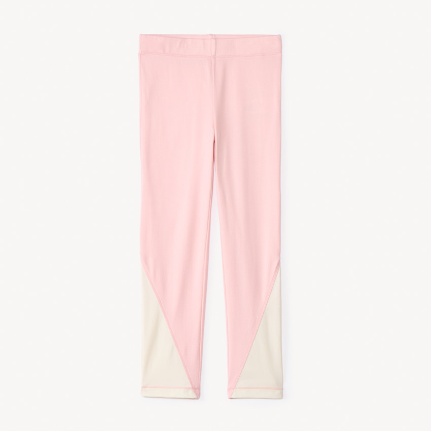 Caleçon long de ski bicolore pour fille  