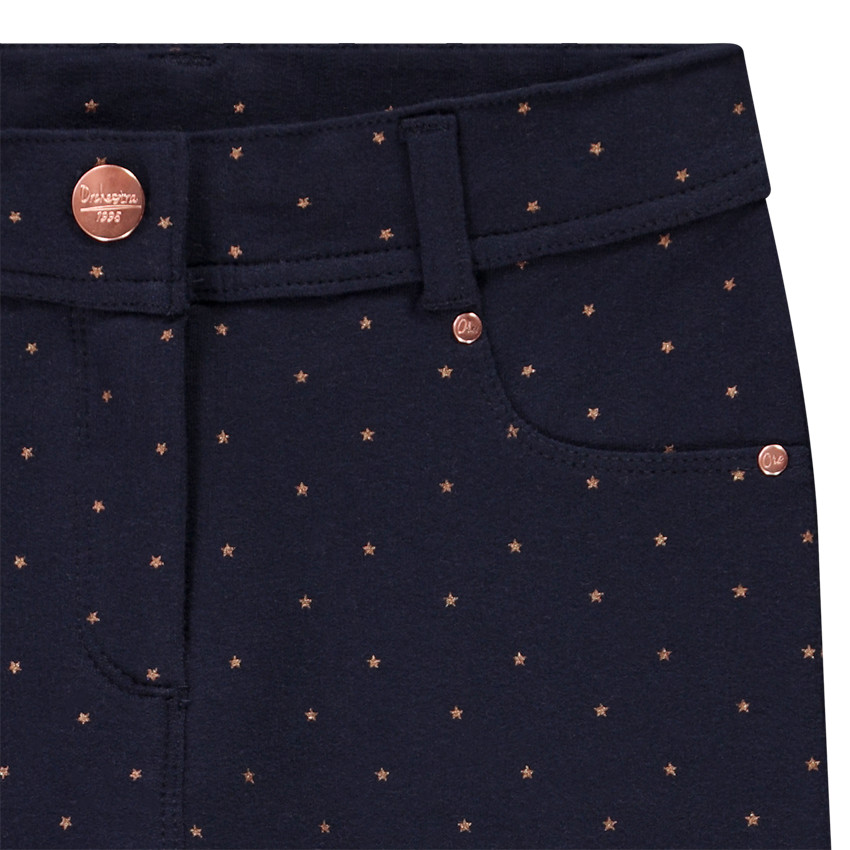 Pantalón skinny de felpa niña 