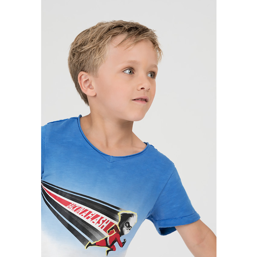 Camiseta de manga corta con efecto tie-dye y superhéroe de ©Disney  