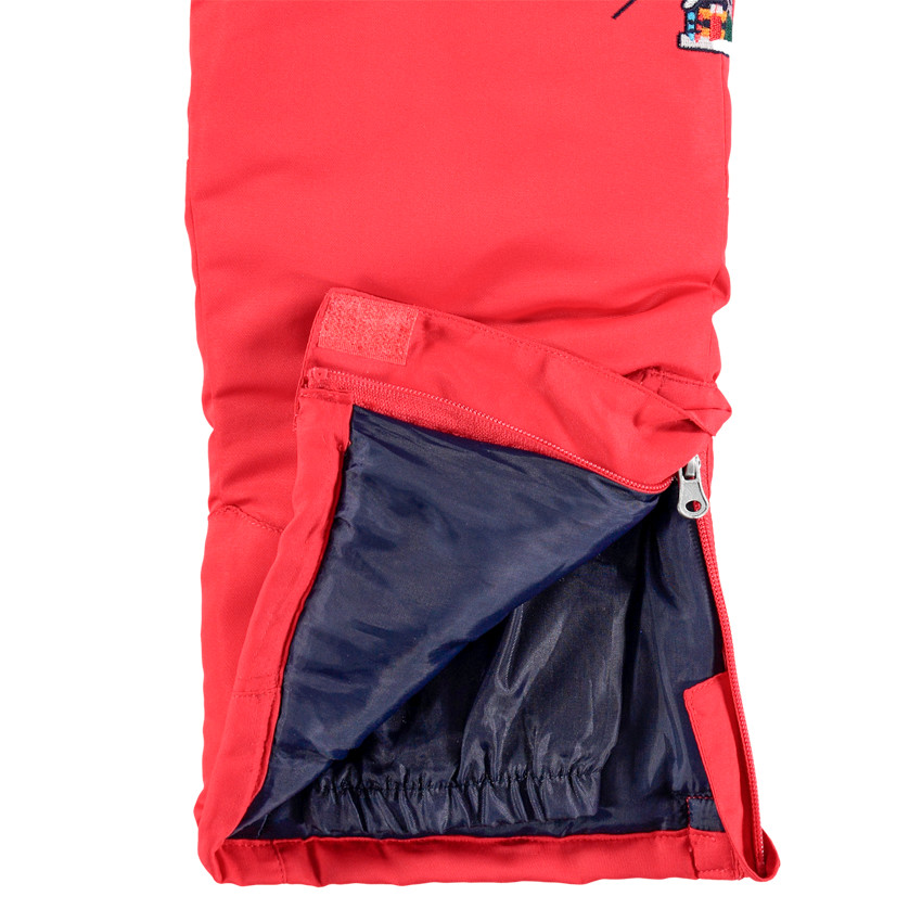 Pantalón de esquí impermeable con tirantes y bordados Smiley  Additional Pantalón de esquí impermeable con tirantes y bordados Smiley