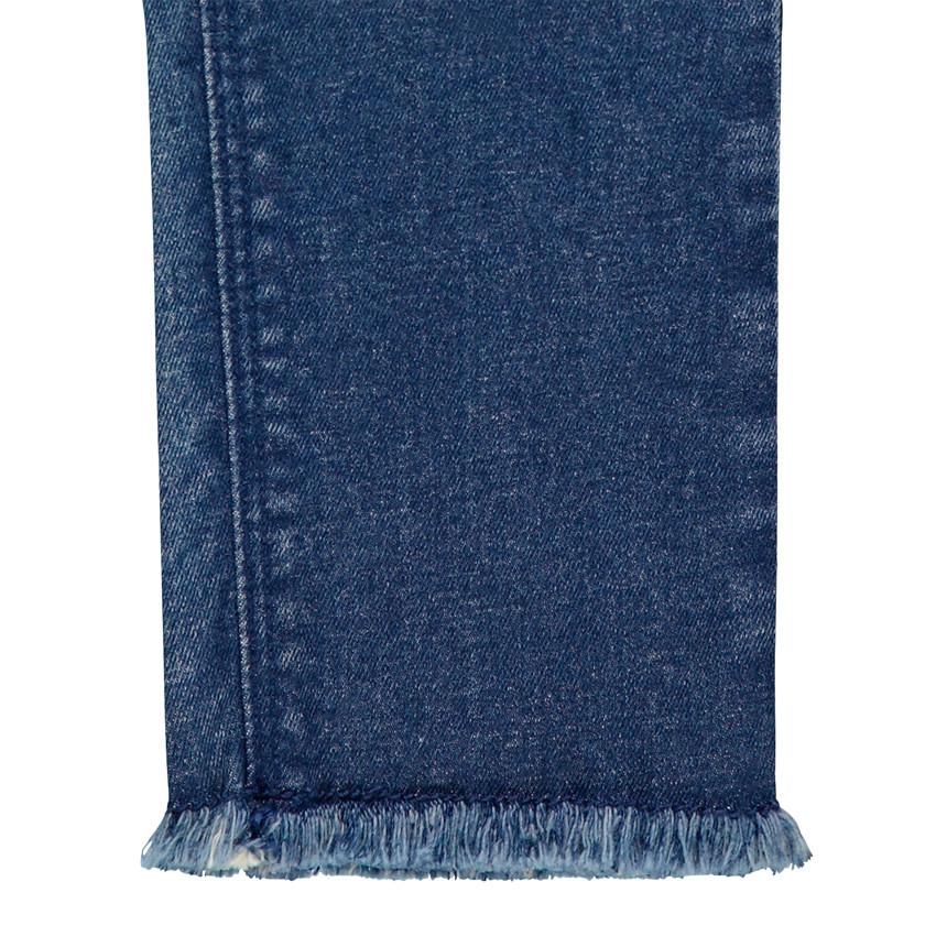 Pantalón slim con bordados y cinturón para niña  Additional Pantalón slim con bordados y cinturón para niña