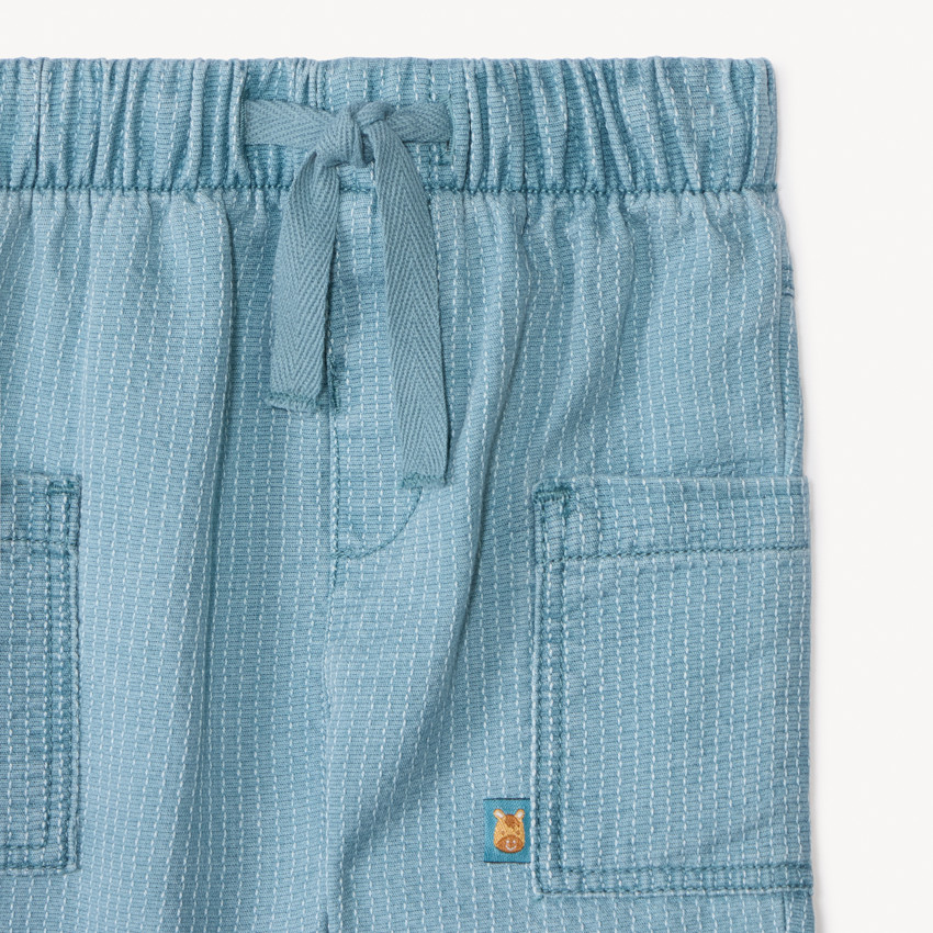 Conjunto de 2 piezas con estampado de caballos para niño bebé. 