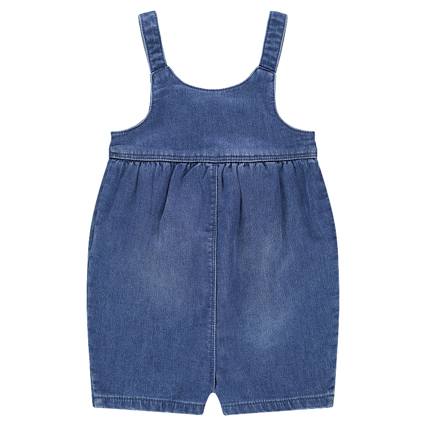 Peto corto vaquero con bolsillos y estampado de Minnie ©Disney 