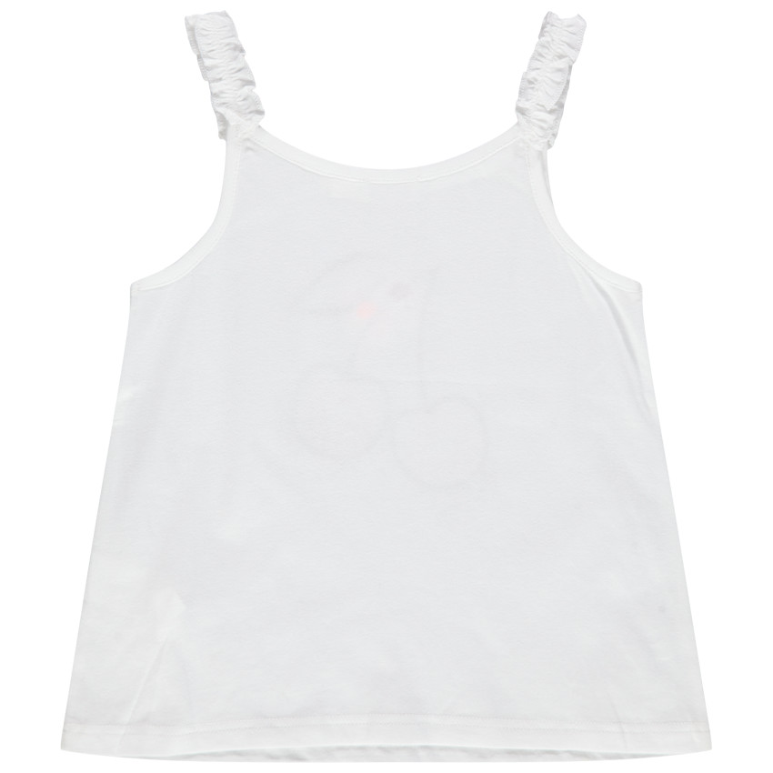Camiseta de tirantes estampado cerezas 