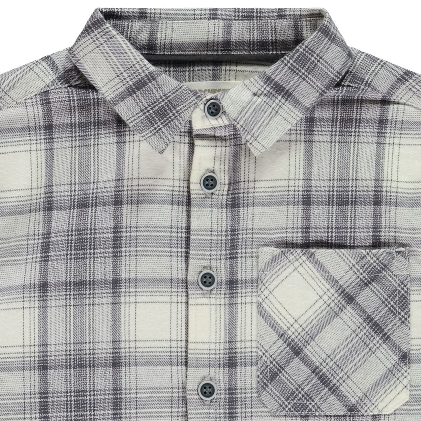 Camisa de cuadros de manga larga para niño 