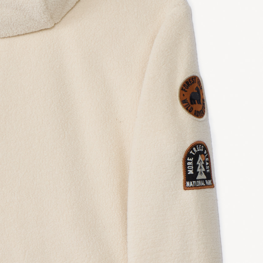 Sudadera con capucha de sherpa niño 