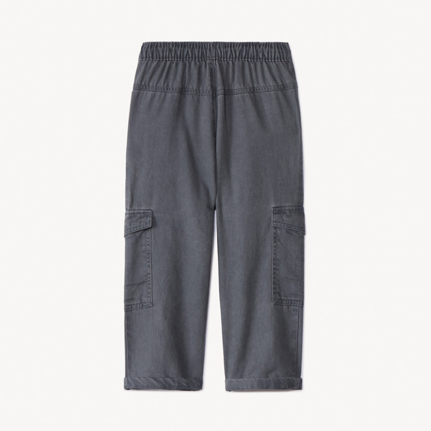 Pantalón liso con bolsillos cargo para bebé niño 