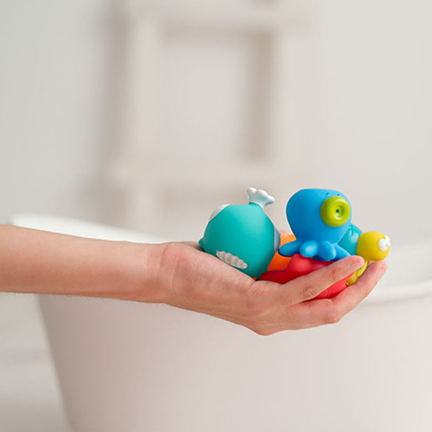 Juguetes de baño 9 uds Sea 