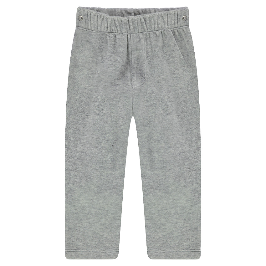 Pijama de terciopelo con zorros estampados 