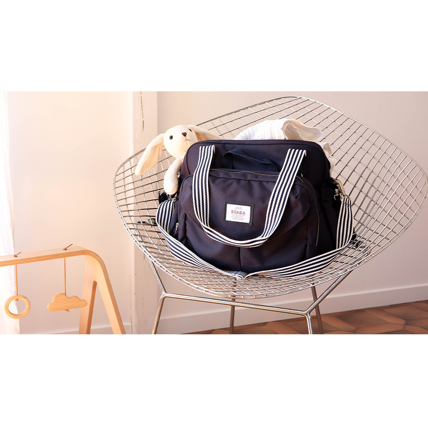 Bolso cambiador Ginebra II azul marino 