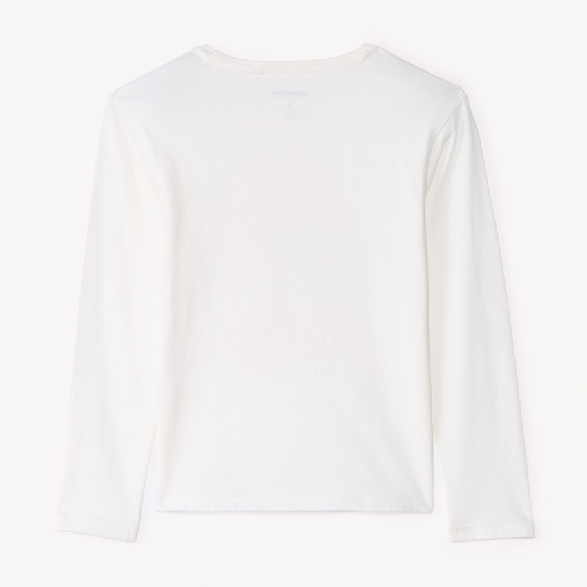 Camiseta de manga larga con estampado animado Manga para niña 