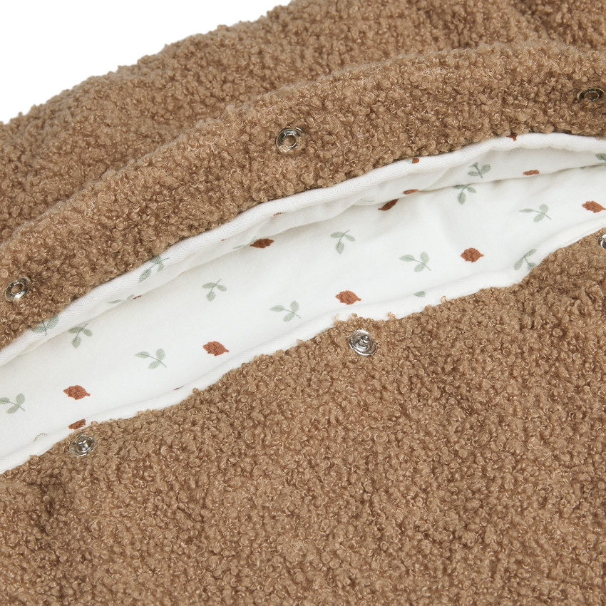 Saquito con capucha de rizo con orejas 3D Rey de los Bosques 