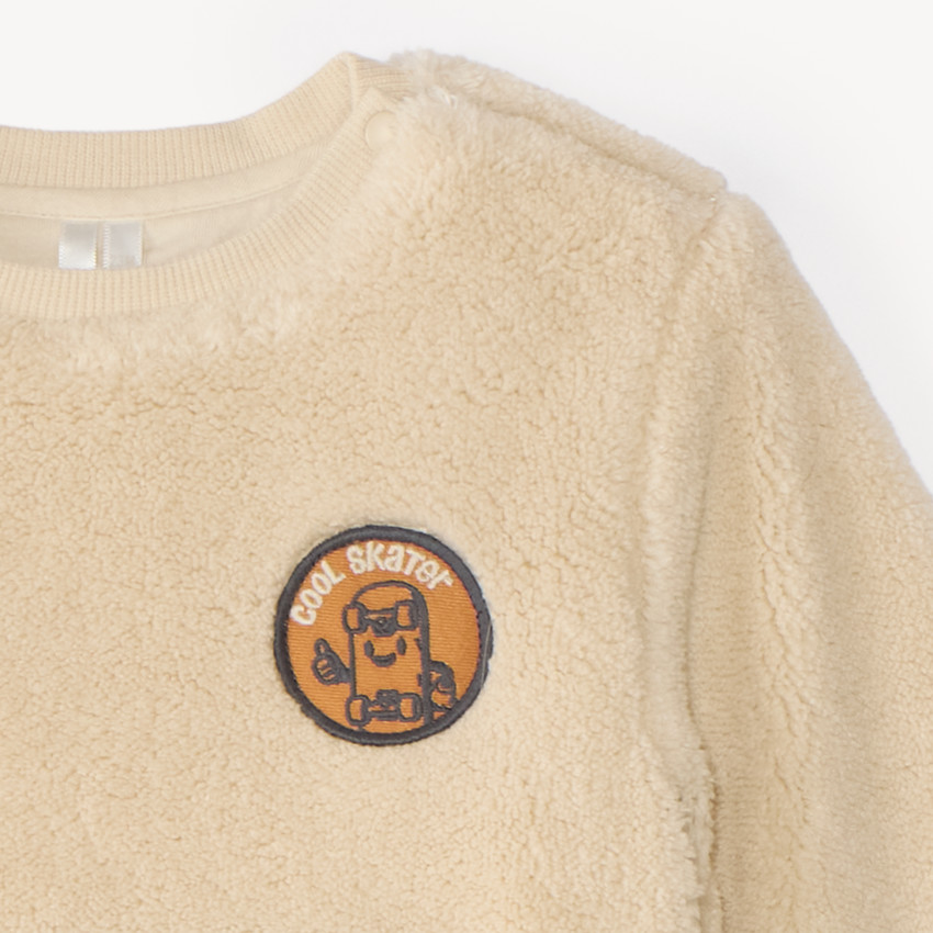 Conjunto de chándal de sherpa para bebé niño. 