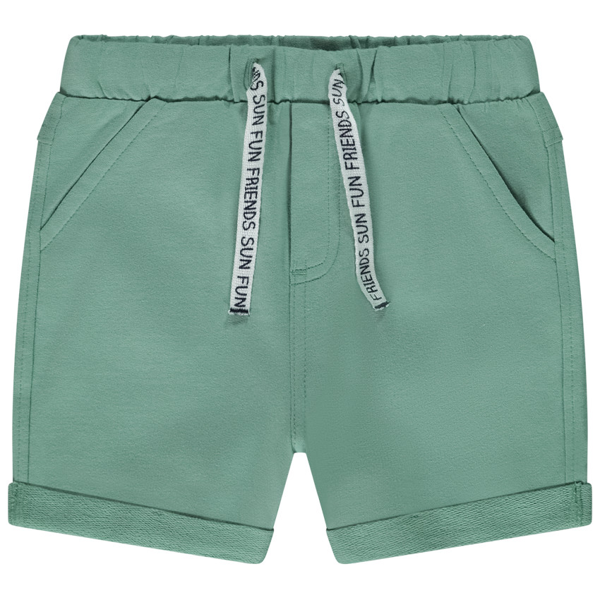 Bermudas de felpa lisa para bebe nino Orchestra