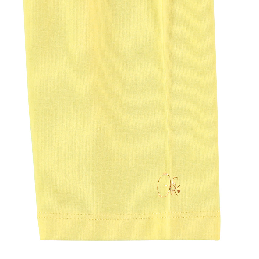 Pack de 2 pantalones ciclistas unis de algodón para niña 