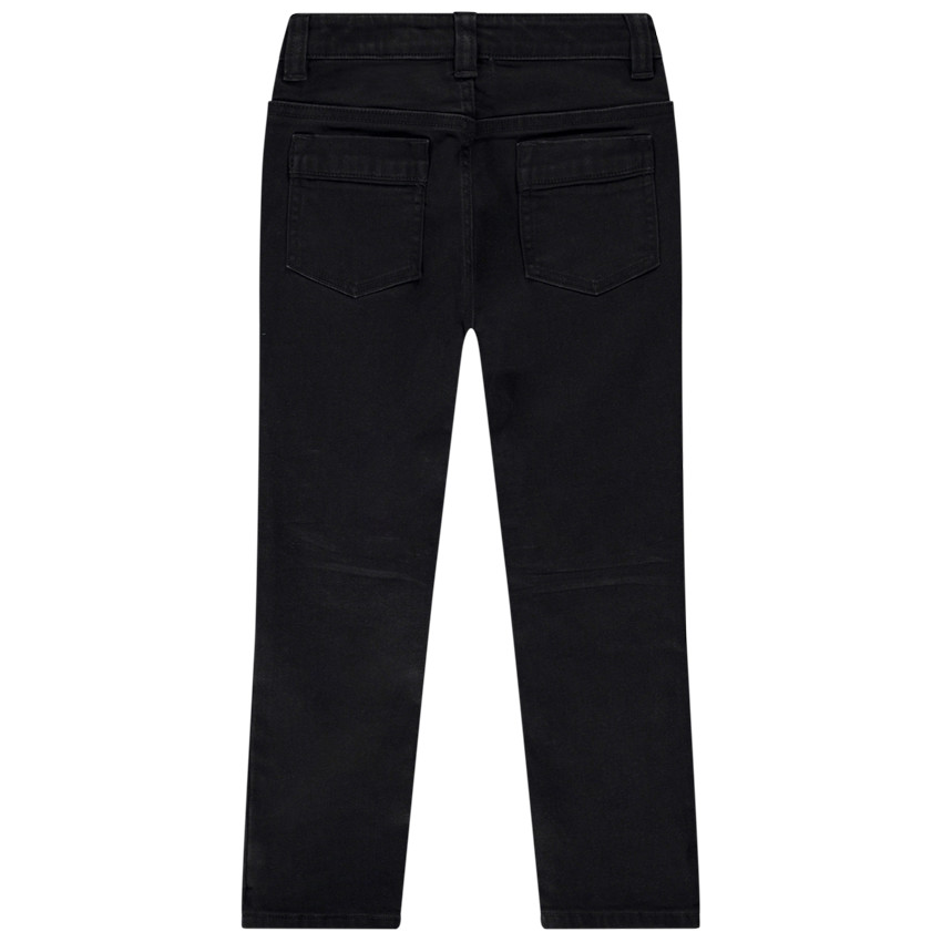 Jean slim uni pour garçon 
