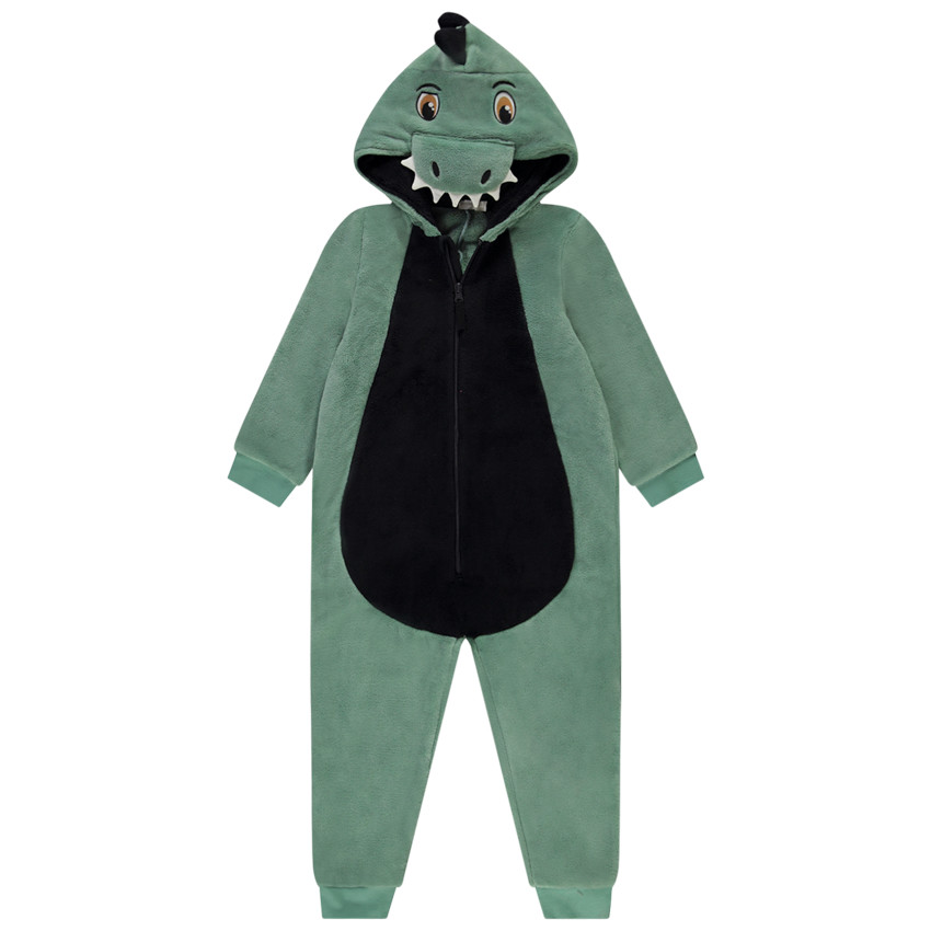Surpyjama ludique crocodile en sherpa pour garçon  Additional Surpyjama ludique crocodile en sherpa pour garçon