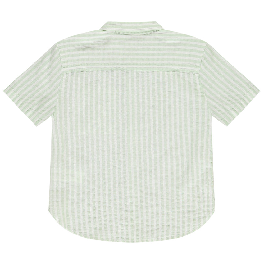 Camiseta de manga corta rayada para niño 