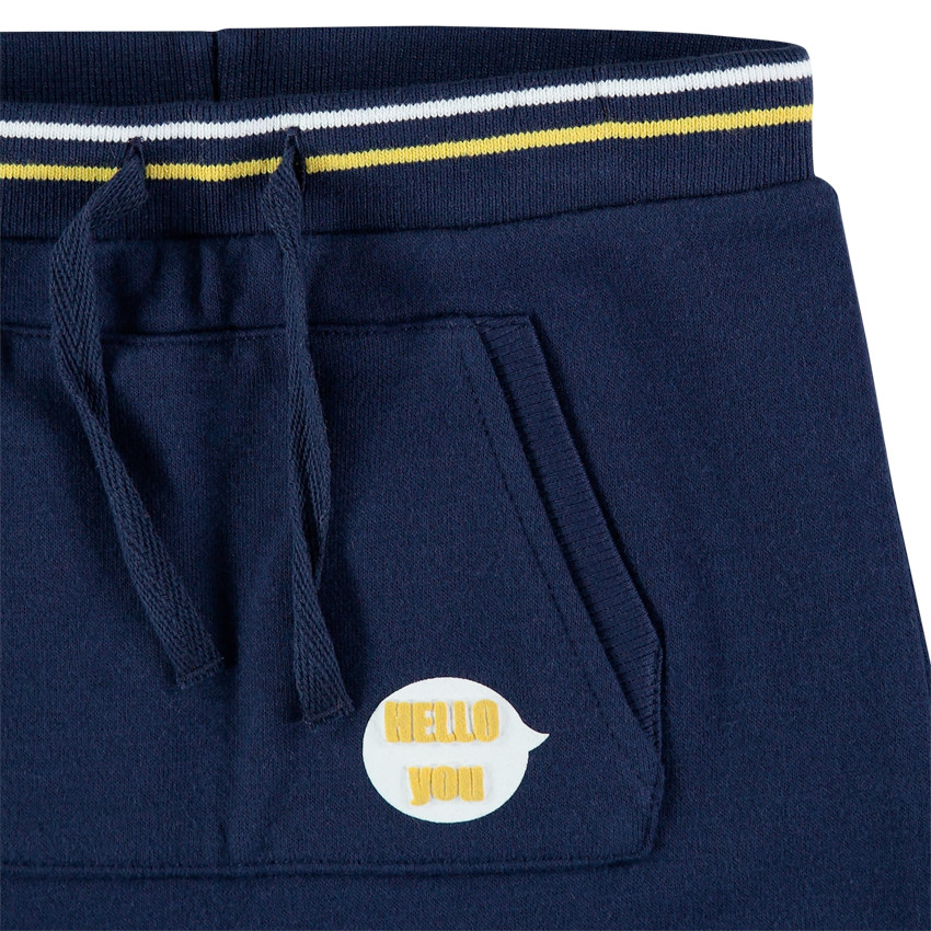 Pantalón de chándal de felpa con bolsillo canguro  Additional Pantalón de chándal de felpa con bolsillo canguro