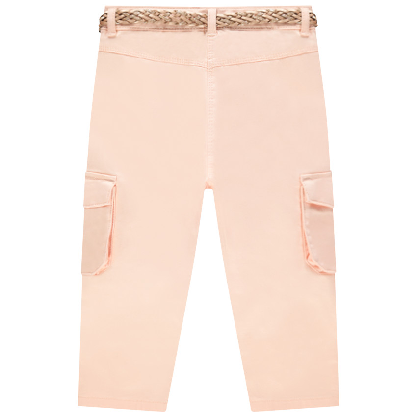 Pantacourt à poches avec ceinture à paillettes  