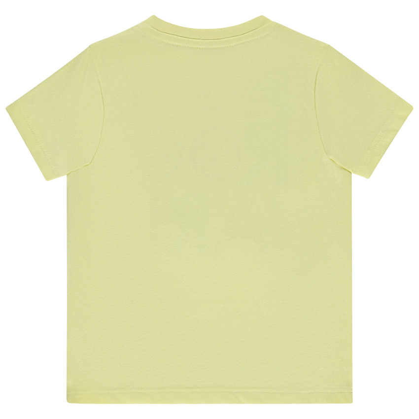 Camiseta de manga corta fantasía con estampado en relieve para bebé niño 