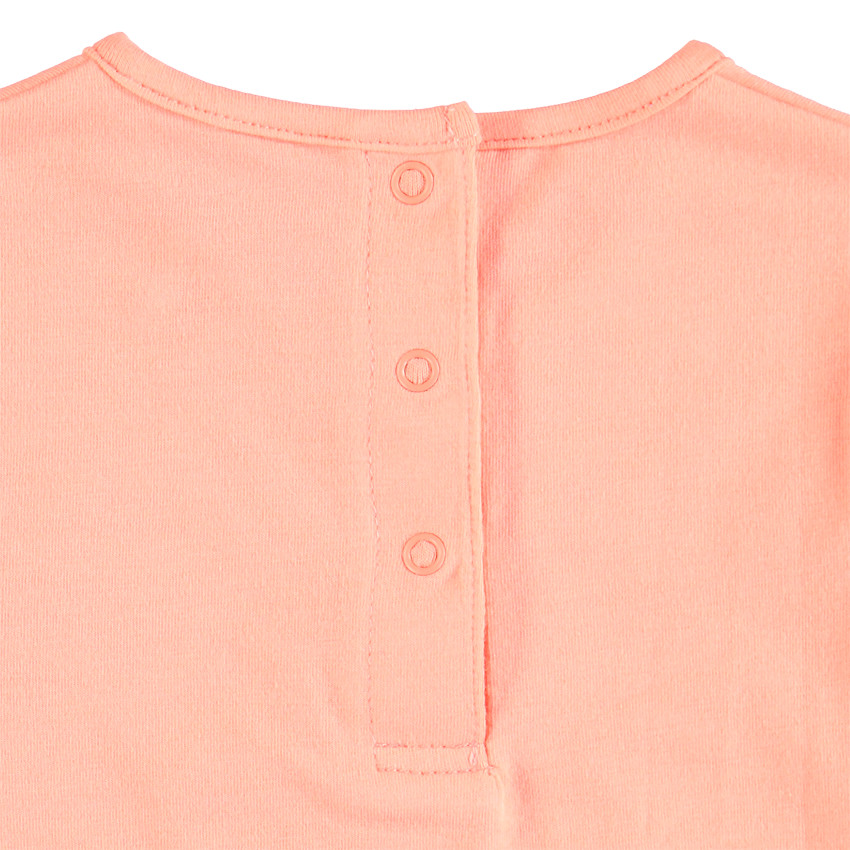 Pack de 3 bodies manga corta lisos para bebé niña 