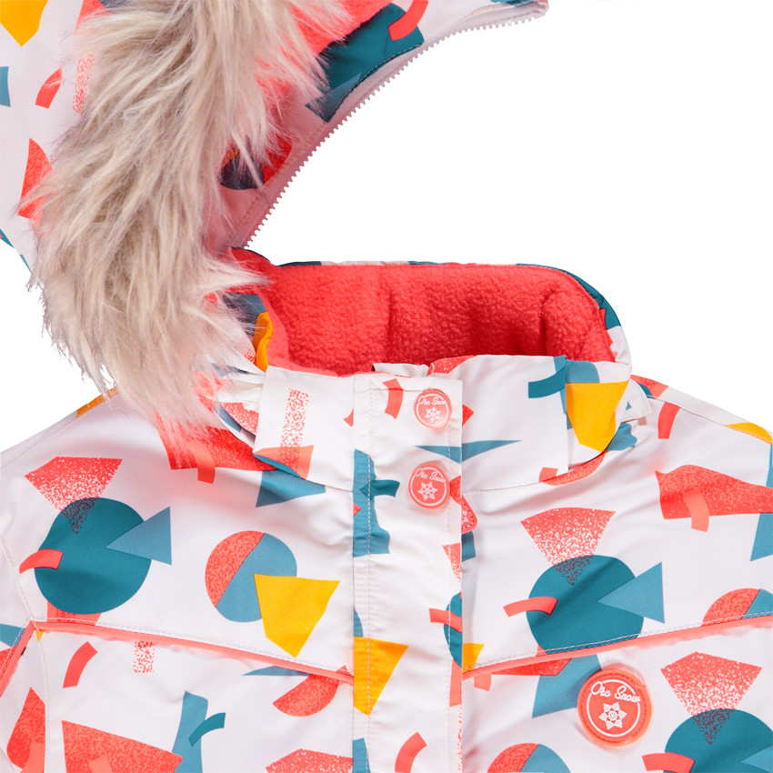 Chaqueta esquí motivo gráfico 