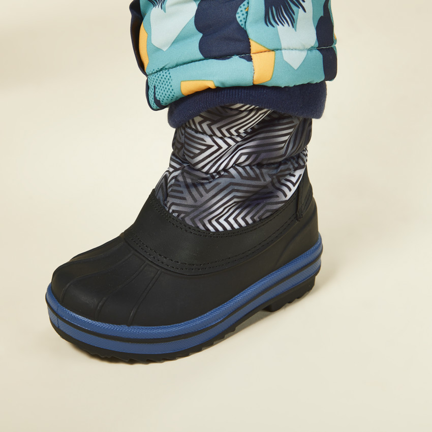 Esquí con cremallera y estampado gráfico para bebé niño 